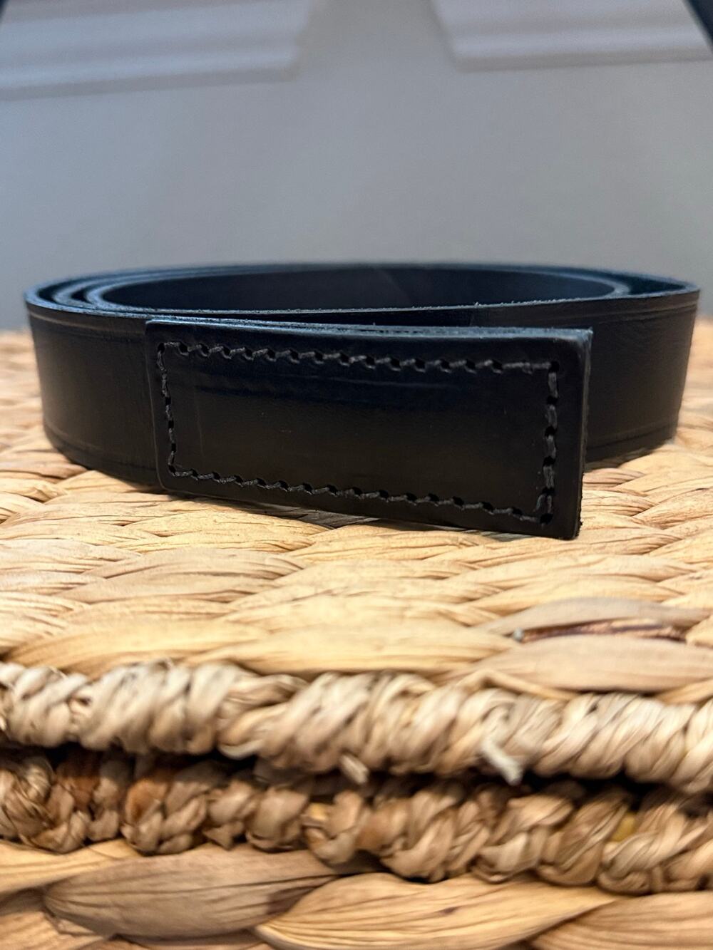 Boston Leather 6685 Movers & Mechanics No Scratch Work Belt Black USA Large